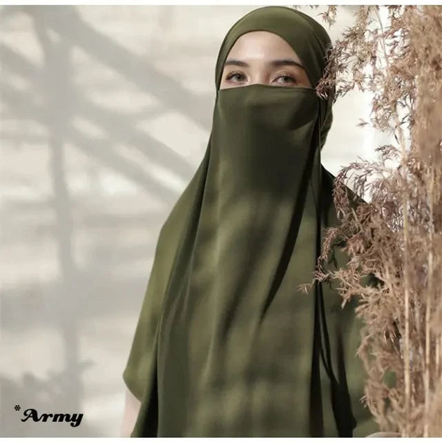Large Plain Women Hijab