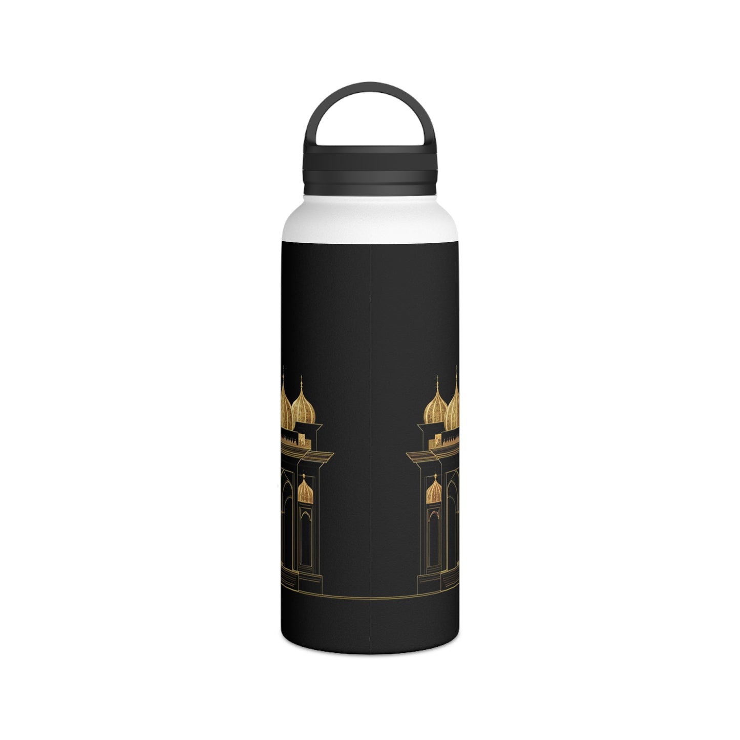 Majestic Oasis Stainless Steel Water Bottle, Handle Lid