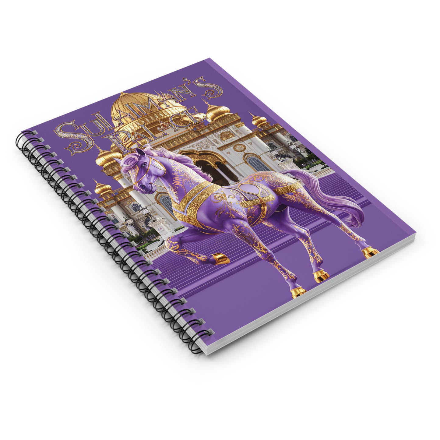 Imperial Lavender Spiral Notebook - Ruled Line