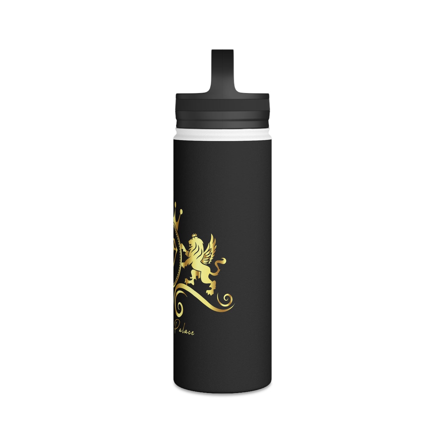 Sulaiman's Palace Stainless Steel Water Bottle, Handle Lid