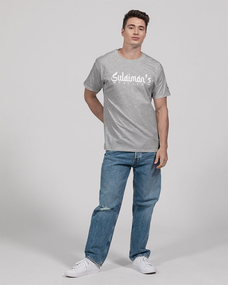 Sulaiman's Palace (white logo) Unisex Tee | Champion