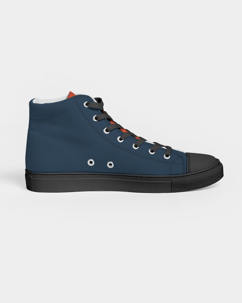 Sulaiman's Throne Women's Hightop Canvas Shoe - Black