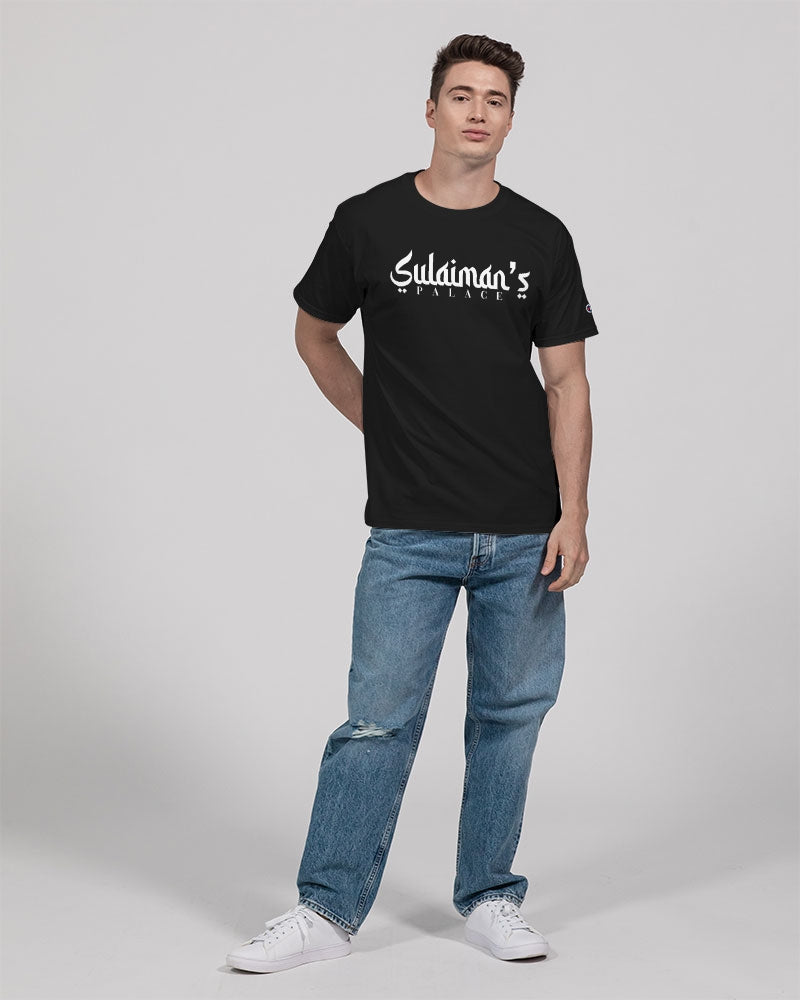 Sulaiman's Palace (white logo) Unisex Tee | Champion