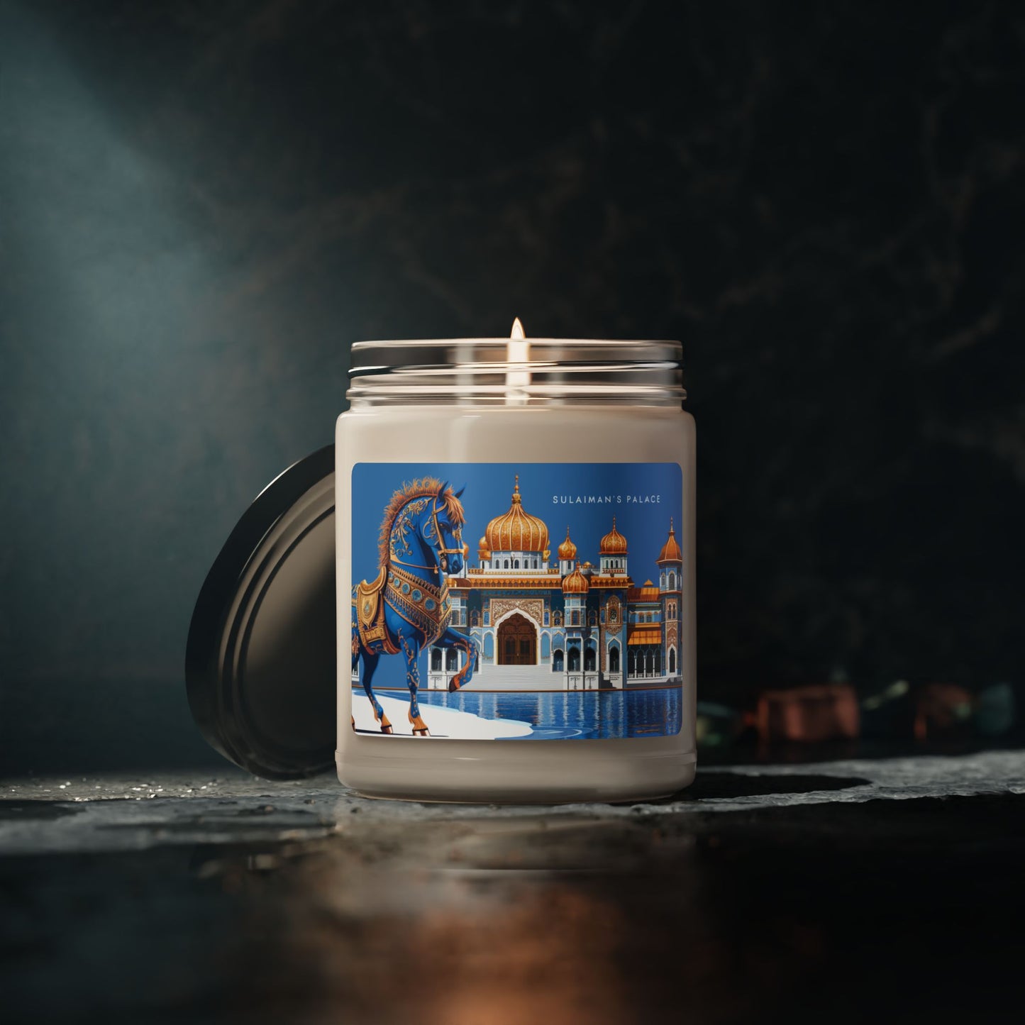 Regal Azure Scented Soy Candle, 9oz