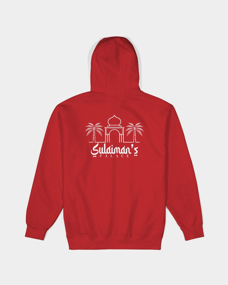 Sulaiman's Palace (white logo) Unisex Premium Pullover Hoodie | Lane Seven