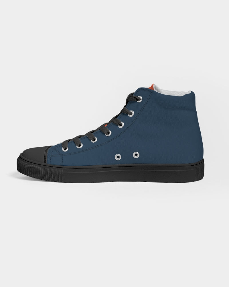 Sulaiman's Throne Women's Hightop Canvas Shoe - Black