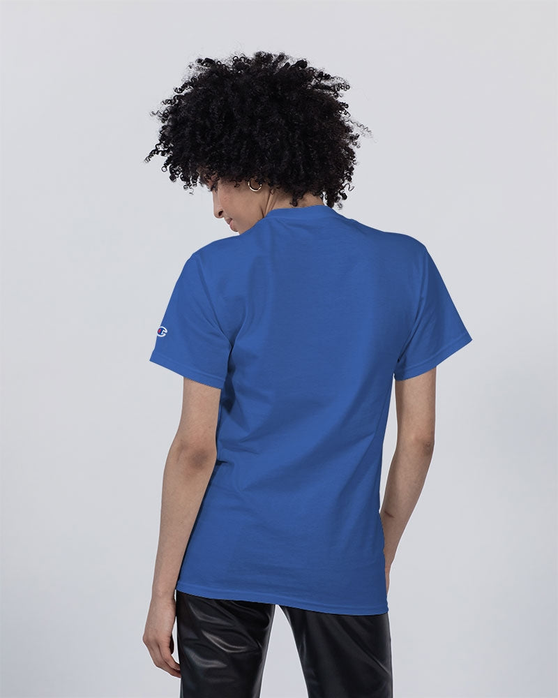 Sulaiman's Palace (orange logo) Unisex Tee | Champion