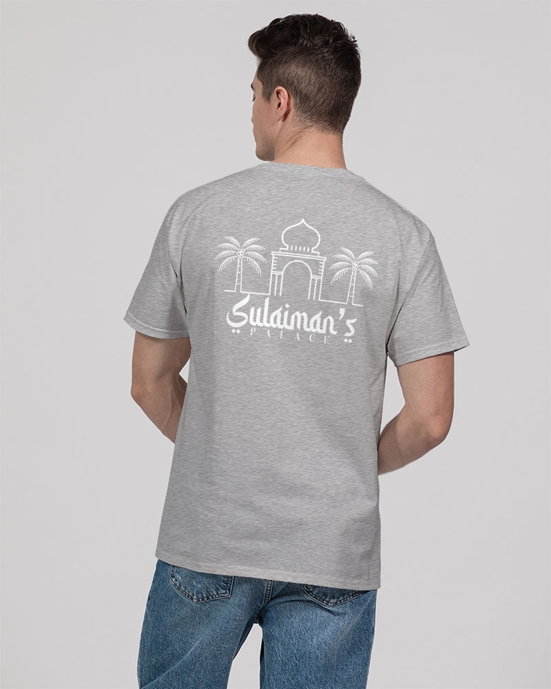 Sulaiman's Palace (white logo) Unisex Tee | Champion