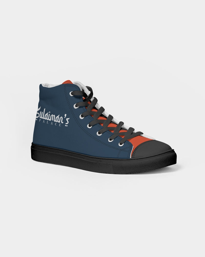 Sulaiman's Throne Women's Hightop Canvas Shoe - Black