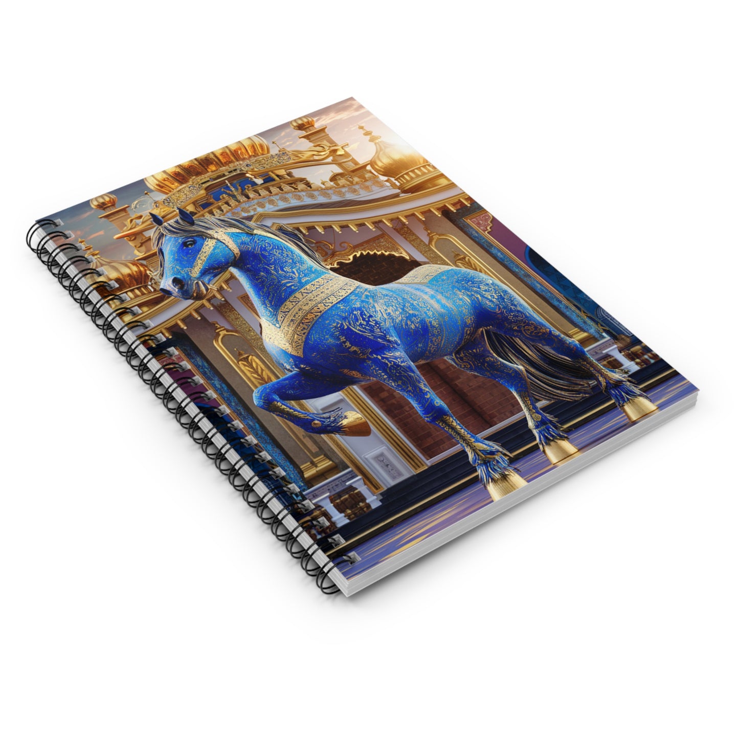 Regal Azure Spiral Notebook - Ruled Line