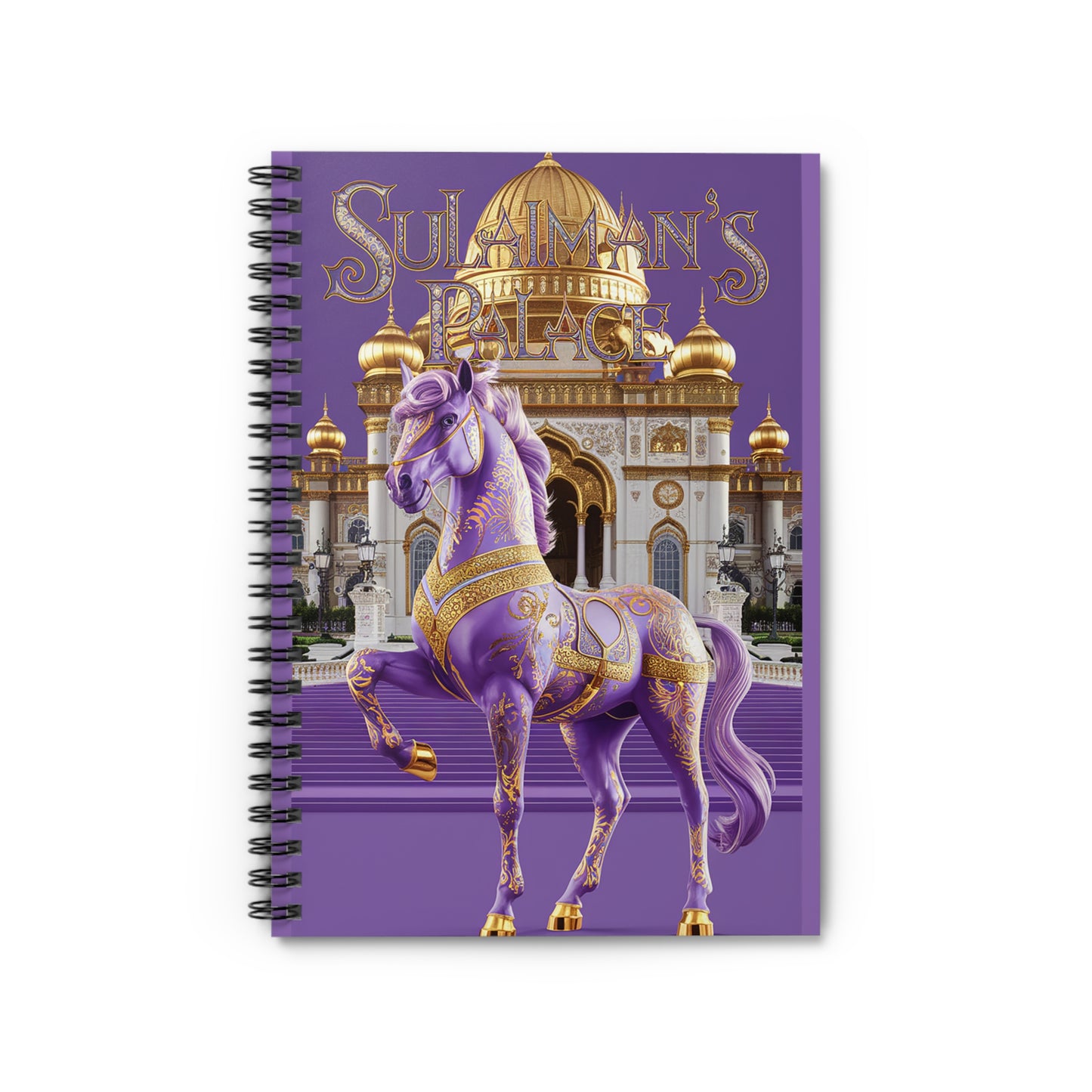 Imperial Lavender Spiral Notebook - Ruled Line