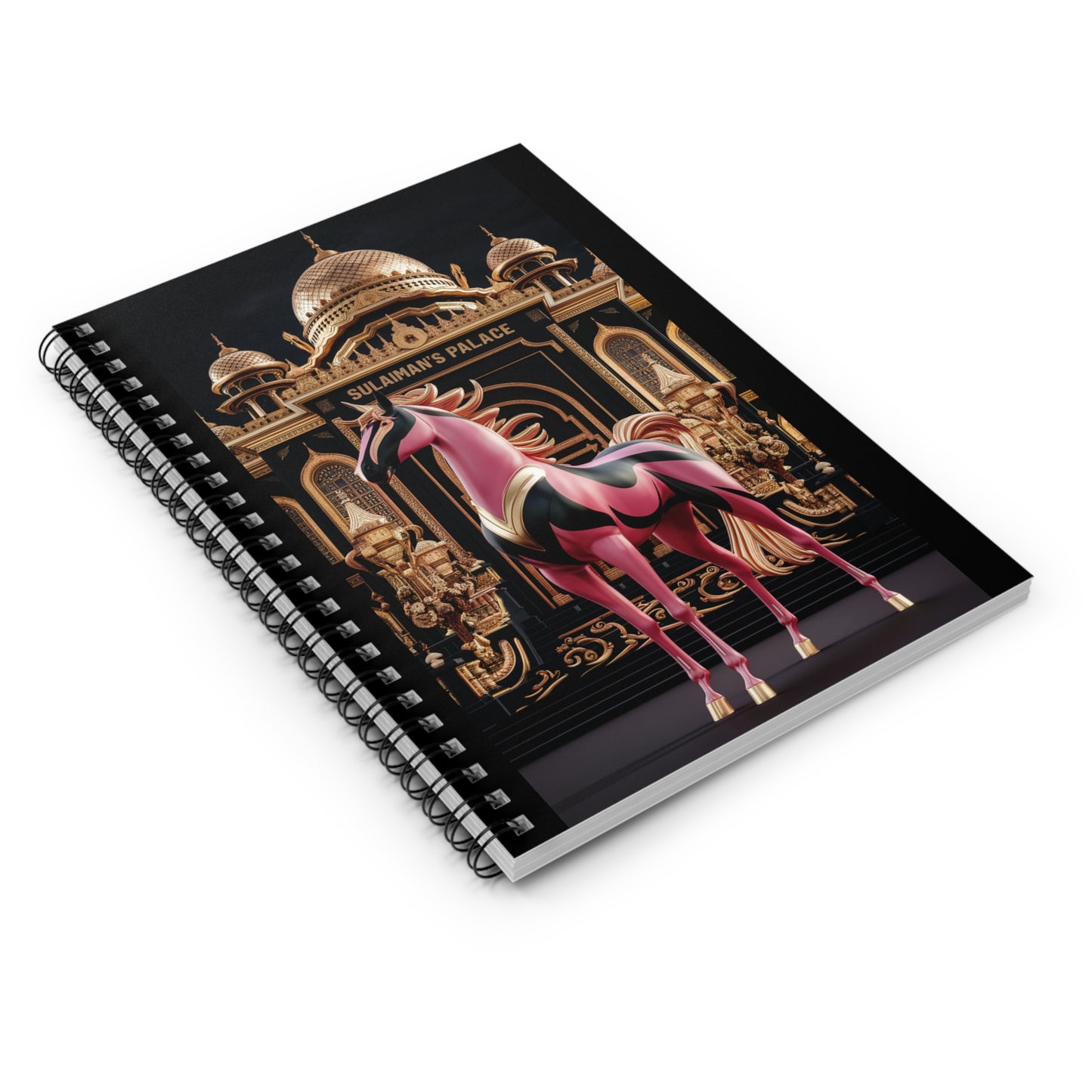 Majestic Oasis Spiral Notebook - Ruled Line