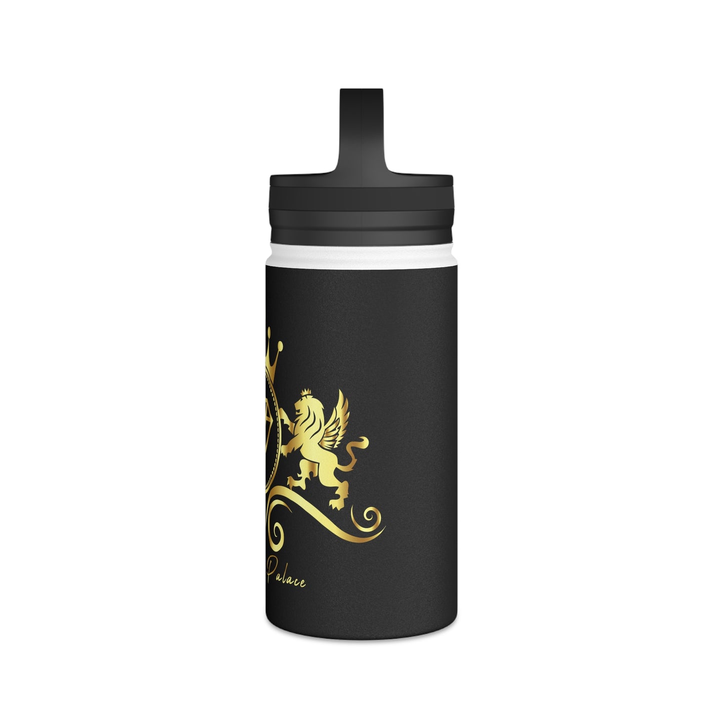 Sulaiman's Palace Stainless Steel Water Bottle, Handle Lid
