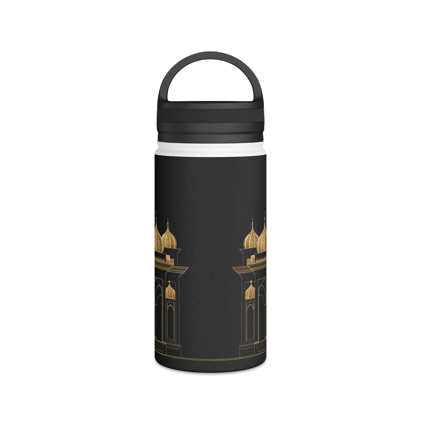 Majestic Oasis Stainless Steel Water Bottle, Handle Lid