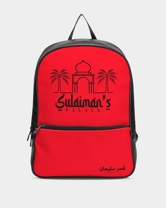 Sulaiman's Palace Classic Faux Leather Backpack