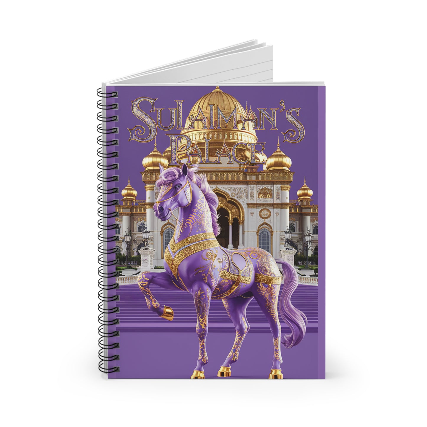 Imperial Lavender Spiral Notebook - Ruled Line