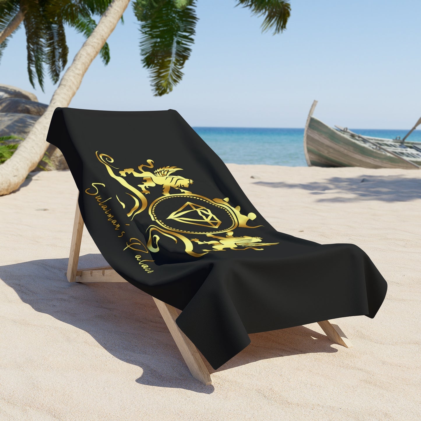 Sulaiman's Palace Beach Towel
