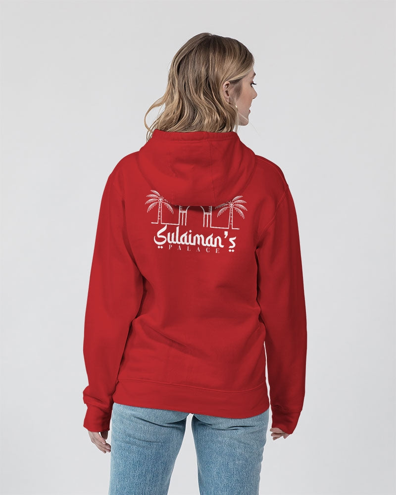Sulaiman's Palace (white logo) Unisex Premium Pullover Hoodie | Lane Seven
