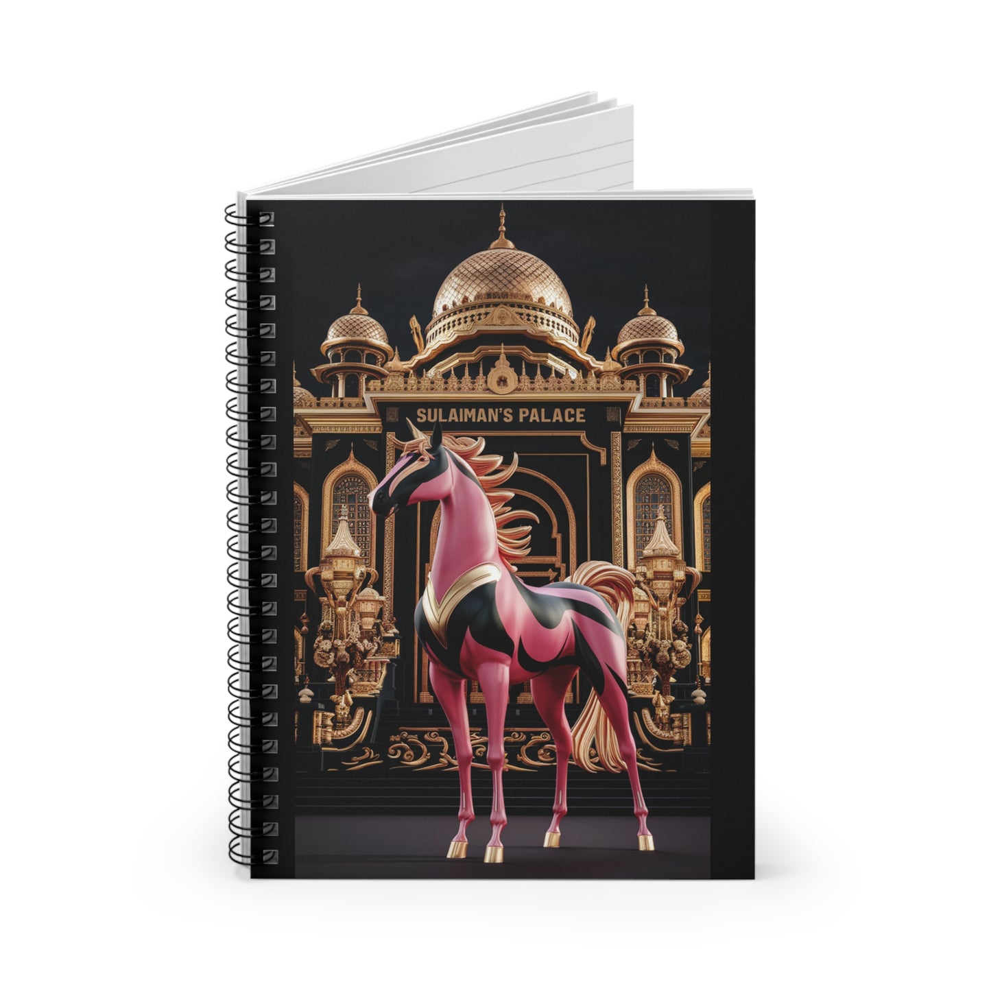 Majestic Oasis Spiral Notebook - Ruled Line