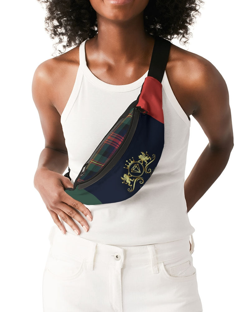Color Block Crossbody Sling Bag