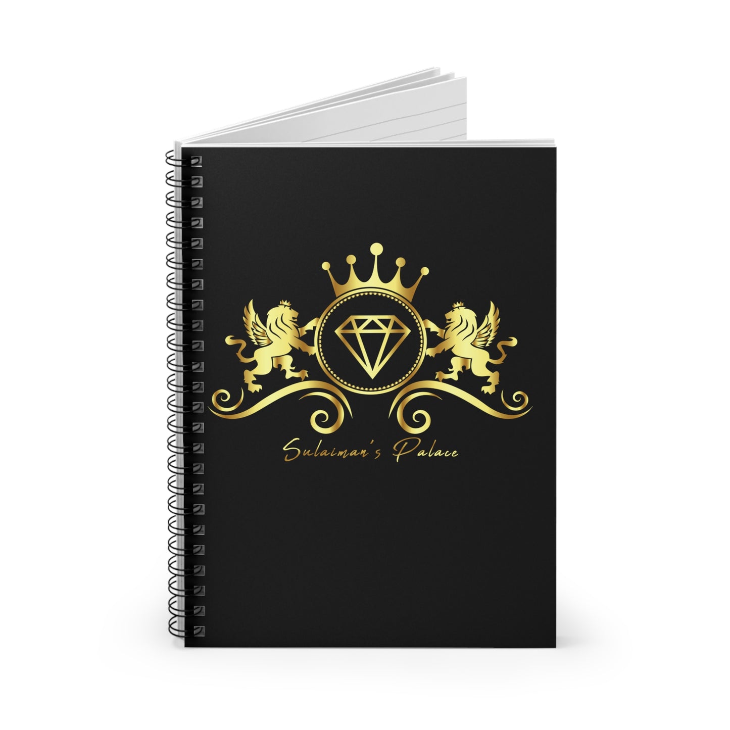 Sulaiman's Palace Spiral Notebook - Ruled Line