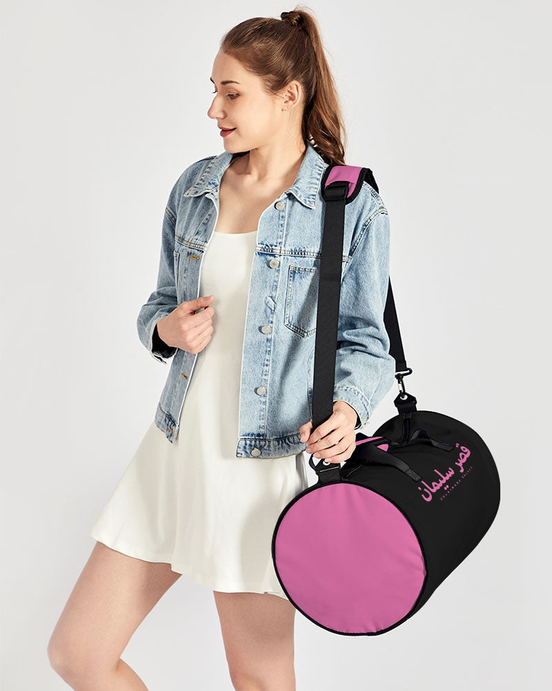 Sulaiman's Palace (pink logo) Sports Duffle Bag