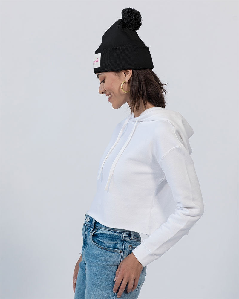 Sulaiman's Palace (pink logo) Pom-Pom Knit Beanie | Sportsman