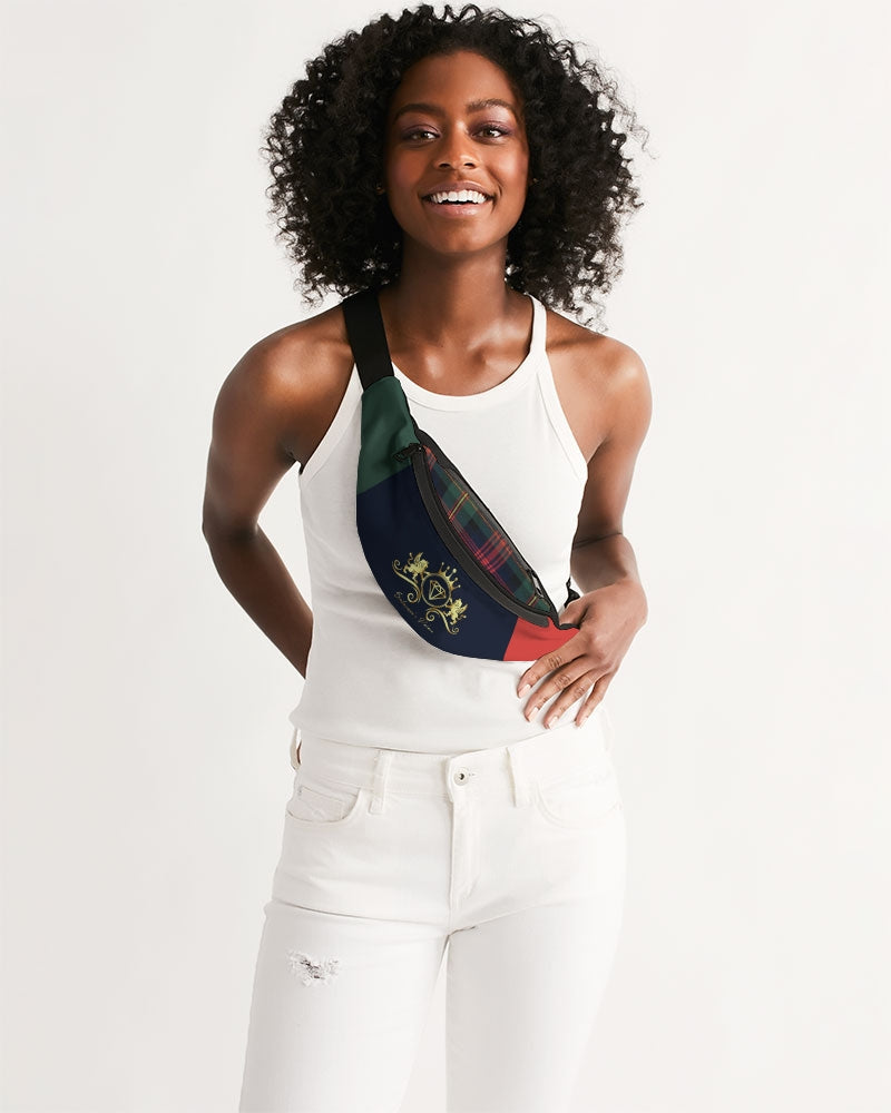 Color Block Crossbody Sling Bag