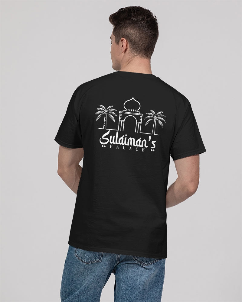 Sulaiman's Palace (white logo) Unisex Tee | Champion