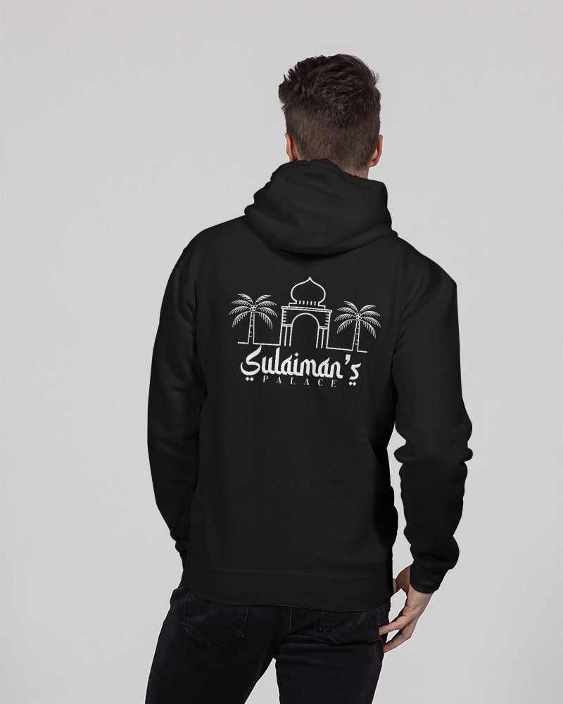 Sulaiman's Palace (white logo) Unisex Premium Pullover Hoodie | Lane Seven