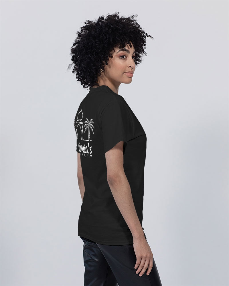 Sulaiman's Palace (white logo) Unisex Tee | Champion