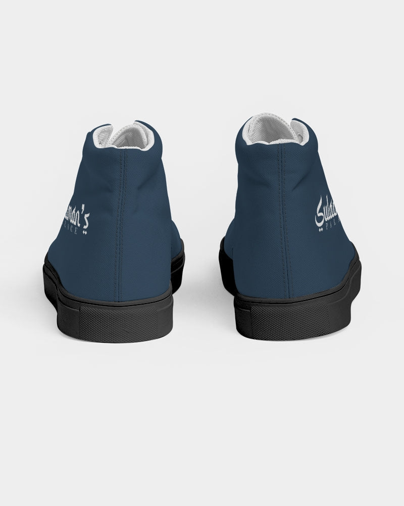 Sulaiman's Throne Women's Hightop Canvas Shoe - Black