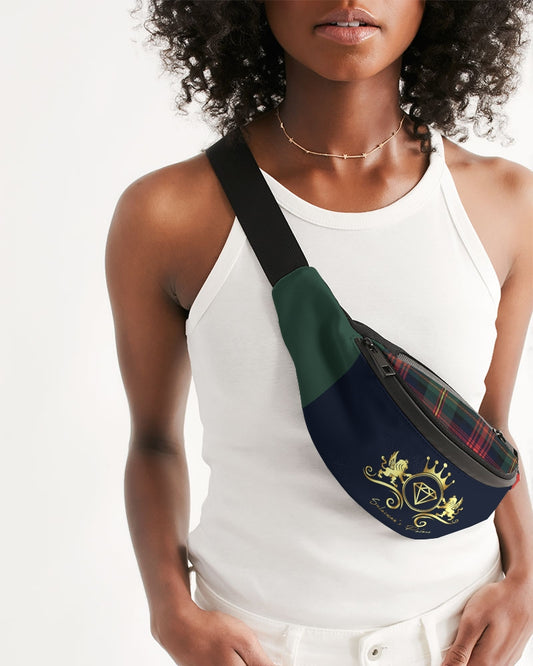Color Block Crossbody Sling Bag