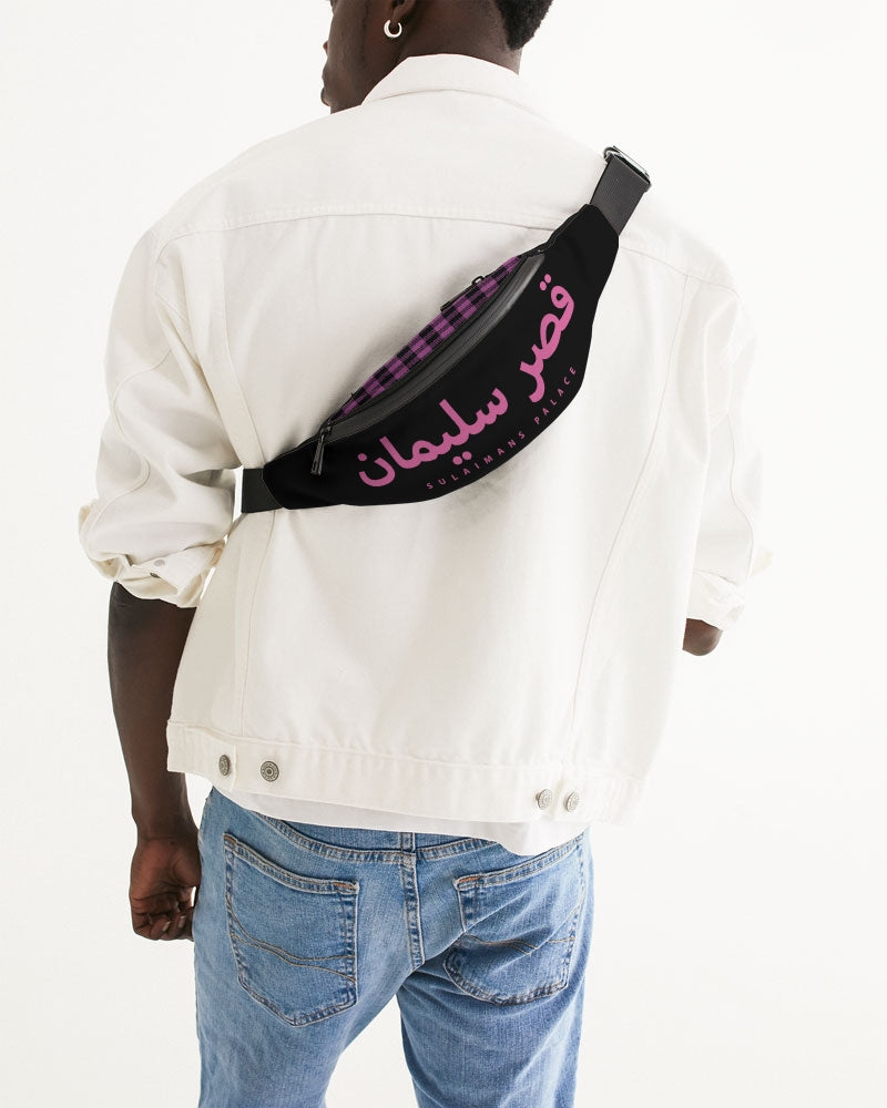 Sulaiman's Palace (pink logo) Crossbody Sling Bag